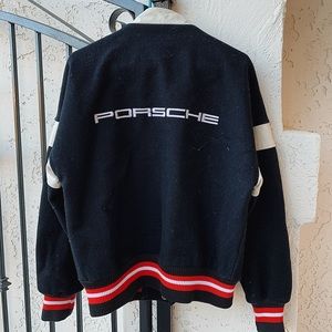 Vintage Porsche bomber jacket